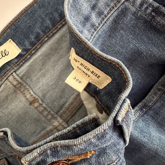 Madewell Classic Blue Skinny Jeans - Picture 5 of 5